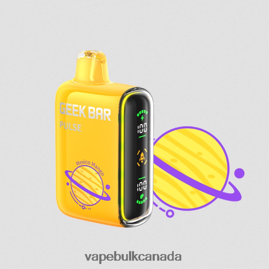 466BLN84 Mexico Mango - Vape Wholesale Distributor Canada GEEK BAR Pulse Planet Edition 7500 PUFFS/15000 PUFFS
