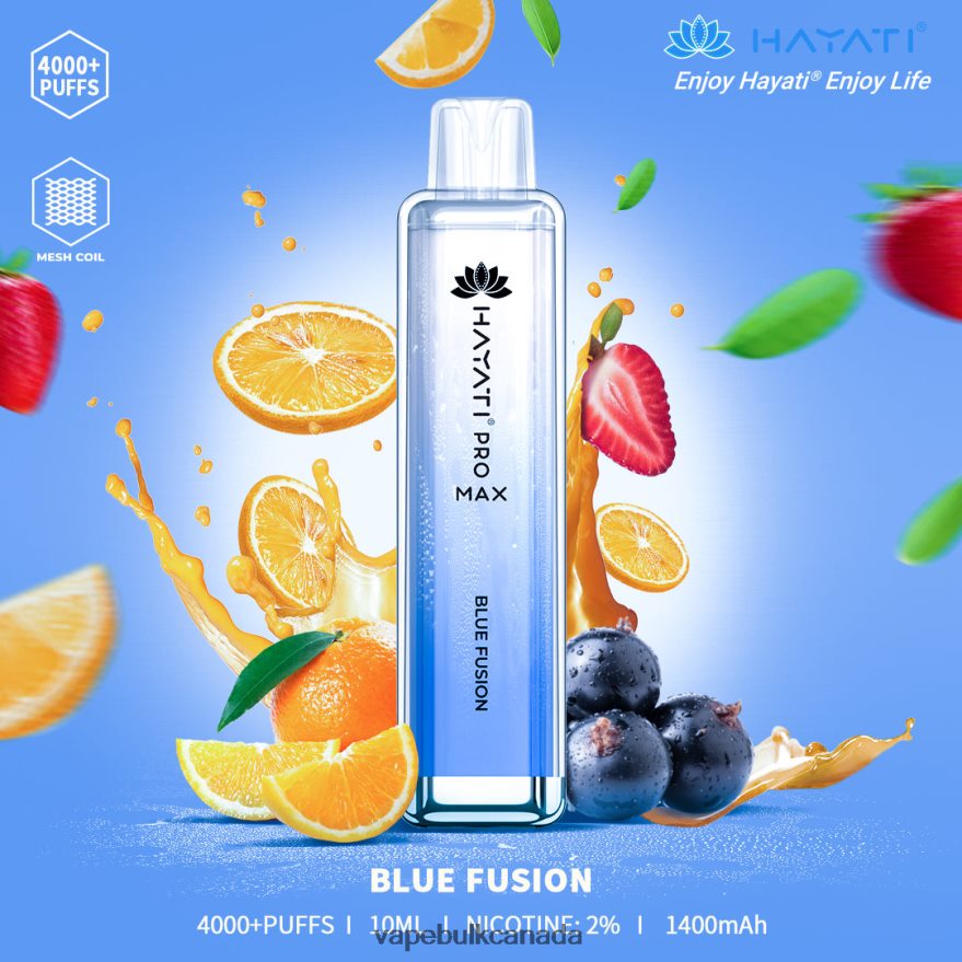 466BLN147 Blue Fusion - Allo Vape Wholesale Canada Hayati Pro Max 4000