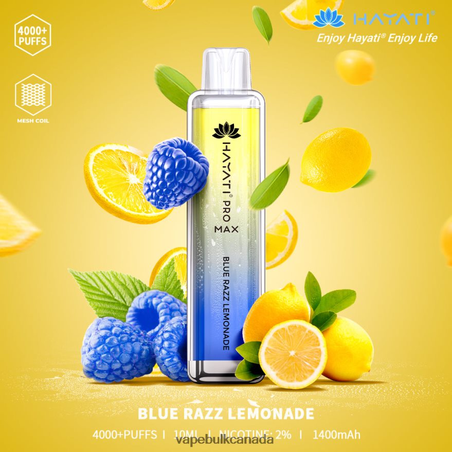 466BLN149 Blue Razz Lemonade - Vape Wholesale Supplier Canada Hayati Pro Max 4000