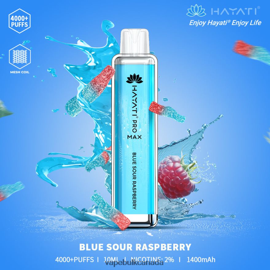 466BLN150 Blue Sour Raspberry - Ghost Vape Wholesale Canada Hayati Pro Max 4000