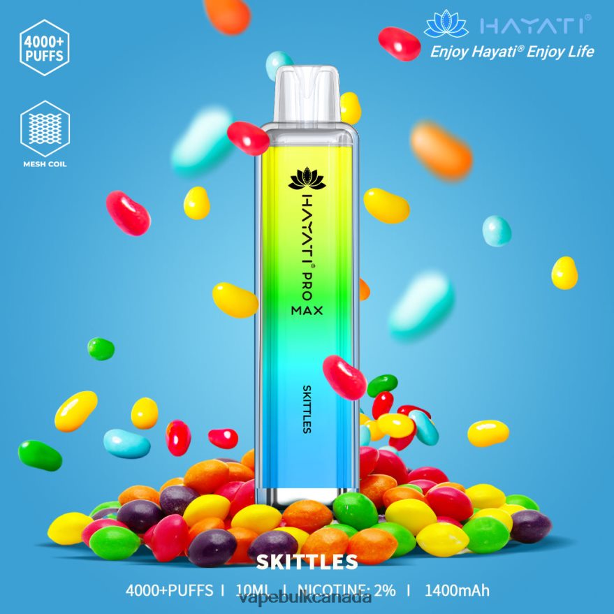 466BLN174 Skittles - Vape Wholesale Distributor Canada Hayati Pro Max 4000