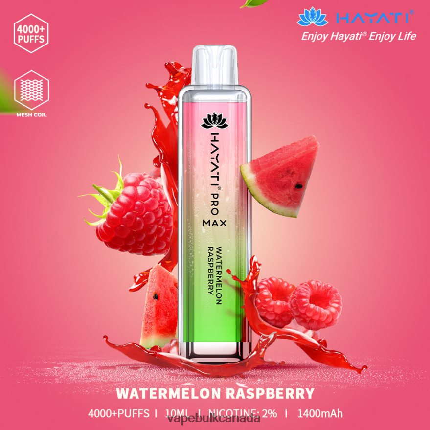 466BLN197 Watermelon Raspberry - Allo Vape Wholesale Canada Hayati Pro Max 4000