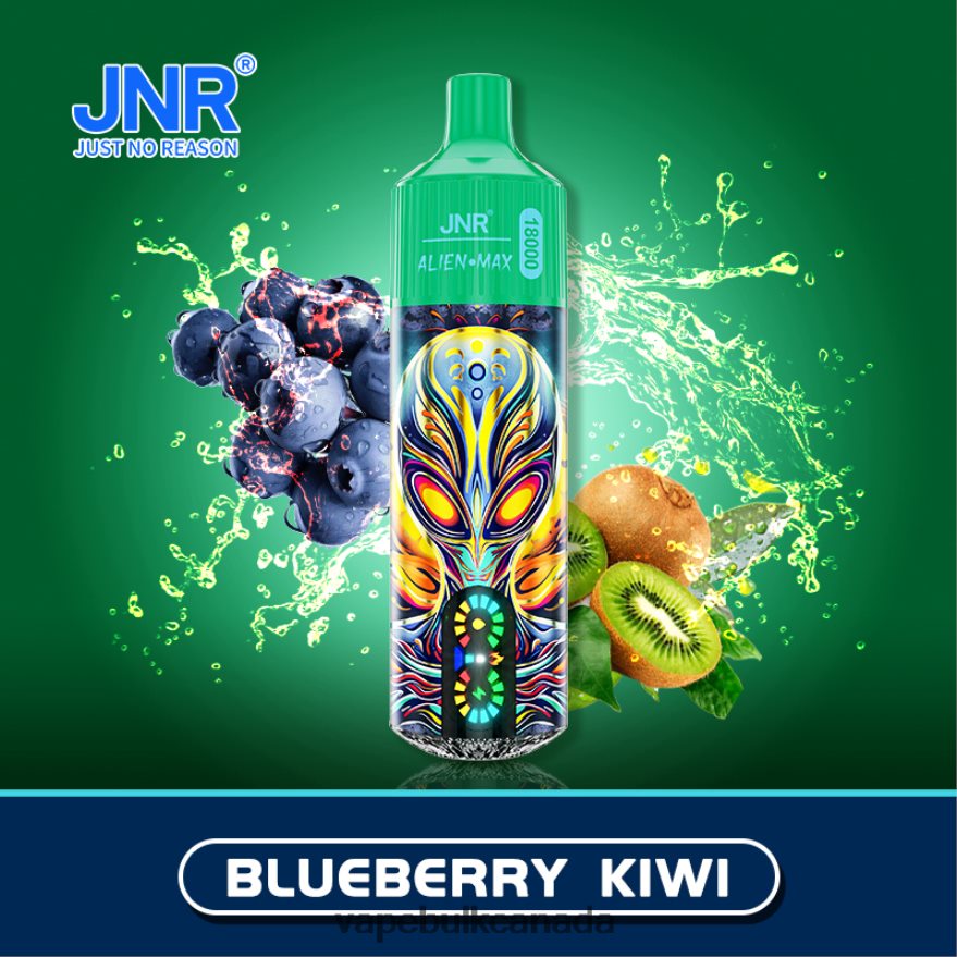 466BLN574 Blueberry Kiwi - Vape Wholesale Distributor Canada JNR ALIEN MAX