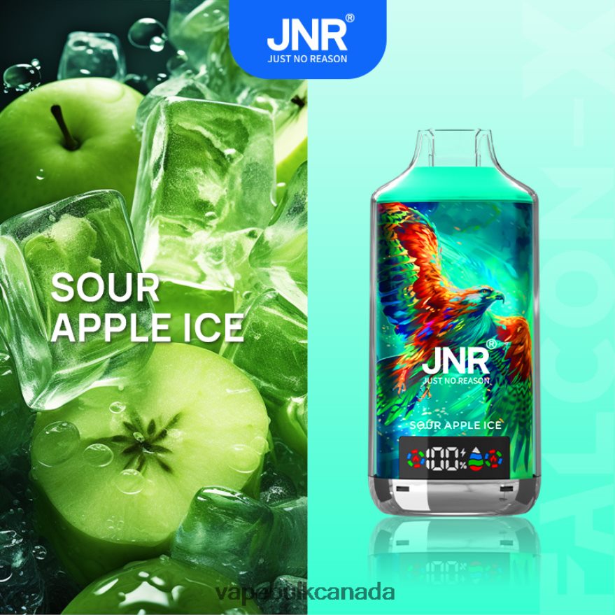 466BLN554 Sour Apple Ice - Vape Wholesale Distributor Canada JNR FALCON-X