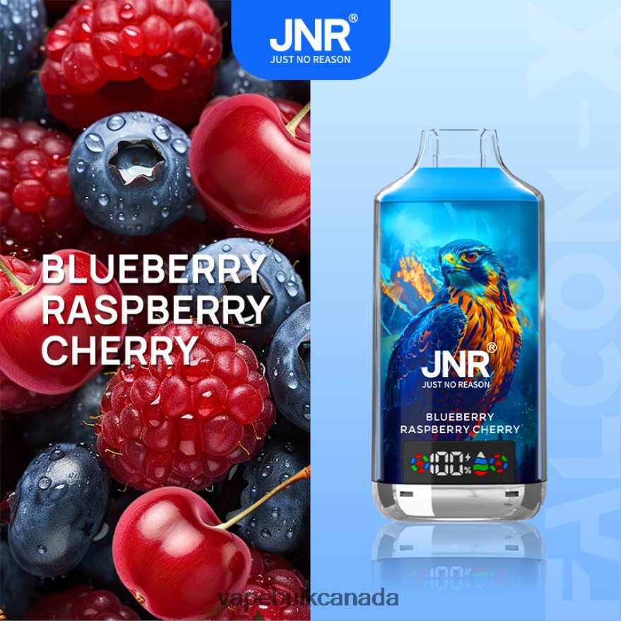 466BLN558 Blueberry Raspberry Cherry - Vice Vape Wholesale Canada JNR FALCON-X