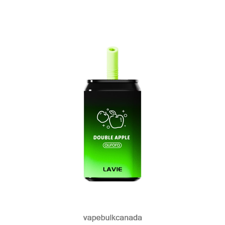 Vape Wholesale Canada - LAVIE Aurora 11000 Puffs BTD02L142 Double Apple
