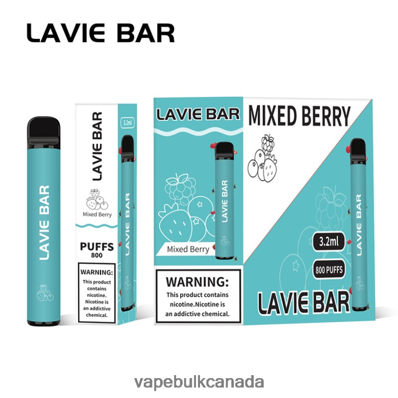Vape Juice Wholesale Canada - LAVIE BAR 800 Puffs BTD02L316 Mixed Berries