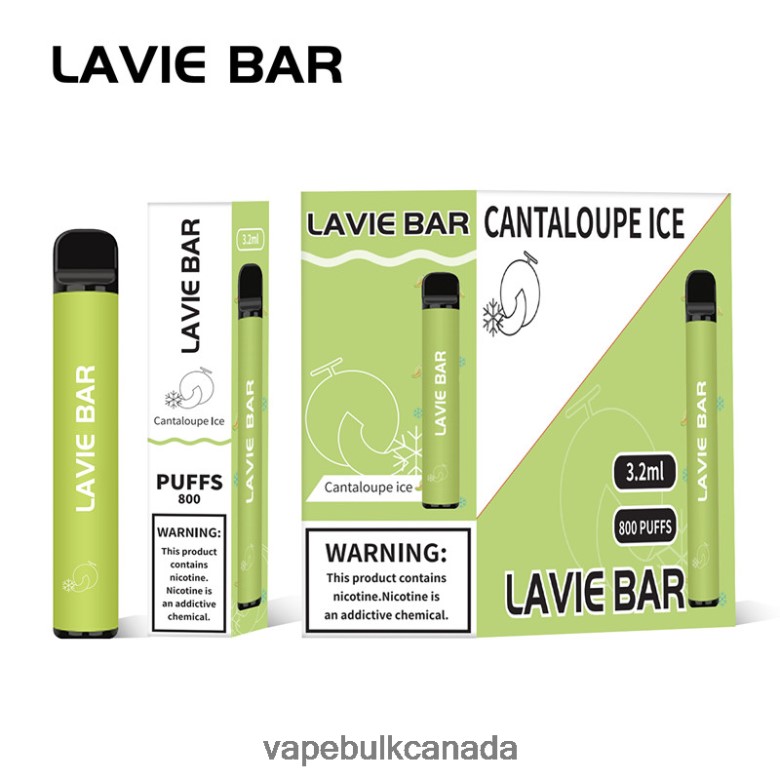 Vape Wholesale Near Me - LAVIE BAR 800 Puffs BTD02L317 Cantaloupe Ice