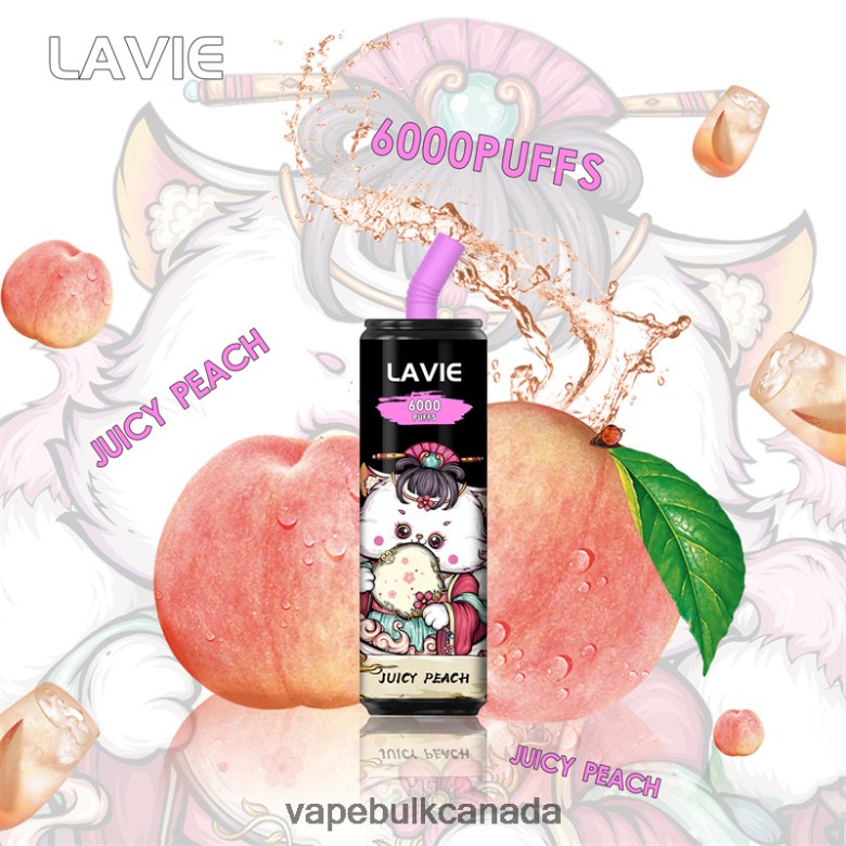 E Cigarette Wholesale - LAVIE Coke BAR 6000 Puffs BTD02L271 Juicy Peach