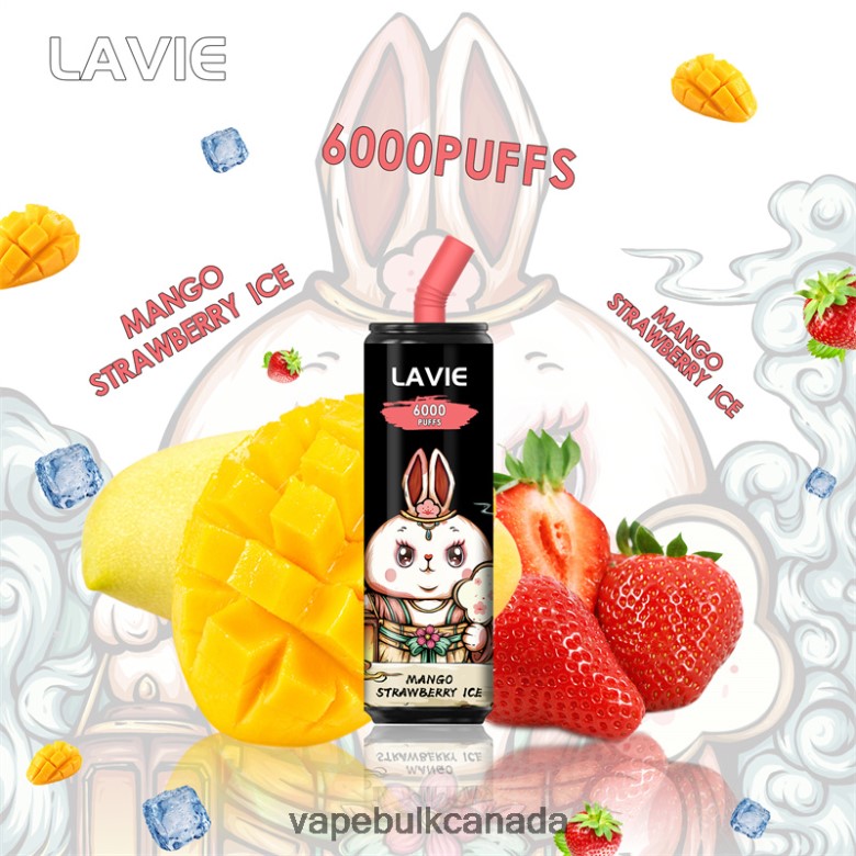 Vape Bulk Canada - LAVIE Coke BAR 6000 Puffs BTD02L273 Mango Strawberry Ice
