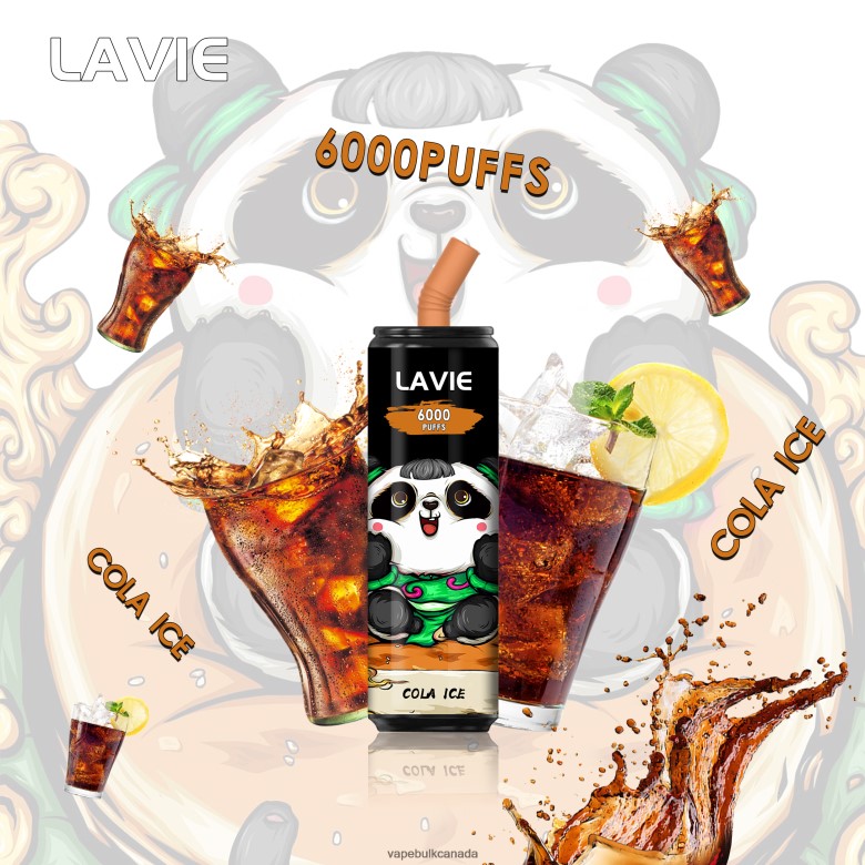 Vape Juice Wholesale Canada - LAVIE Coke BAR 6000 Puffs BTD02L276 Cola Ice