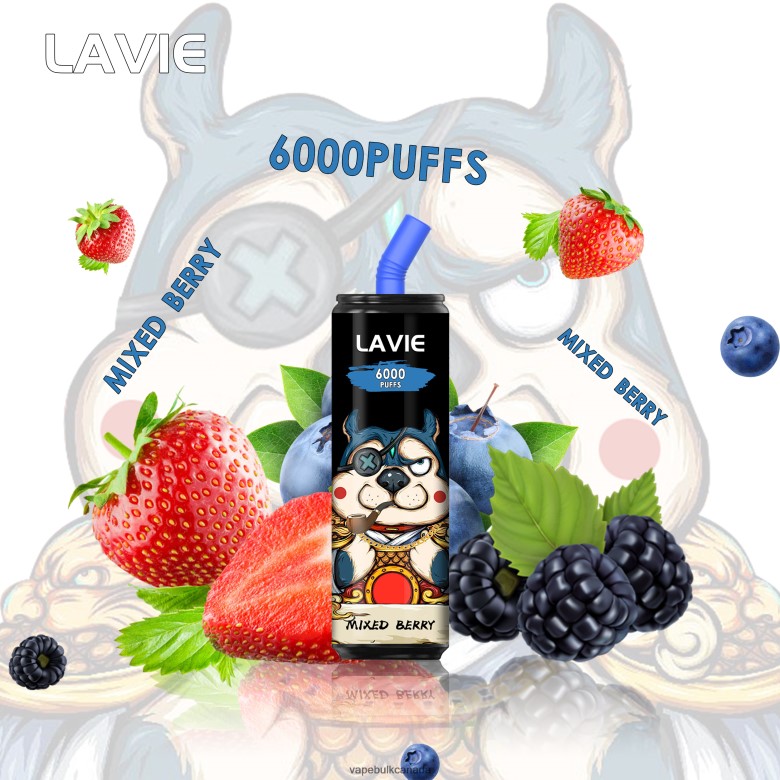 Vape Wholesale Canada - LAVIE Coke BAR 6000 Puffs BTD02L272 Mixed Berry