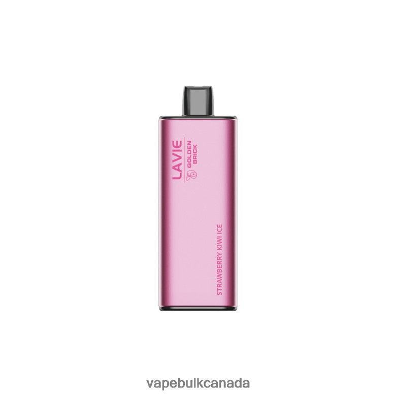 Disposable Vape Wholesale Canada - LAVIE GOLDEN BRICK 10000 Puffs BTD02L65 Strawberry Kiwi Ice