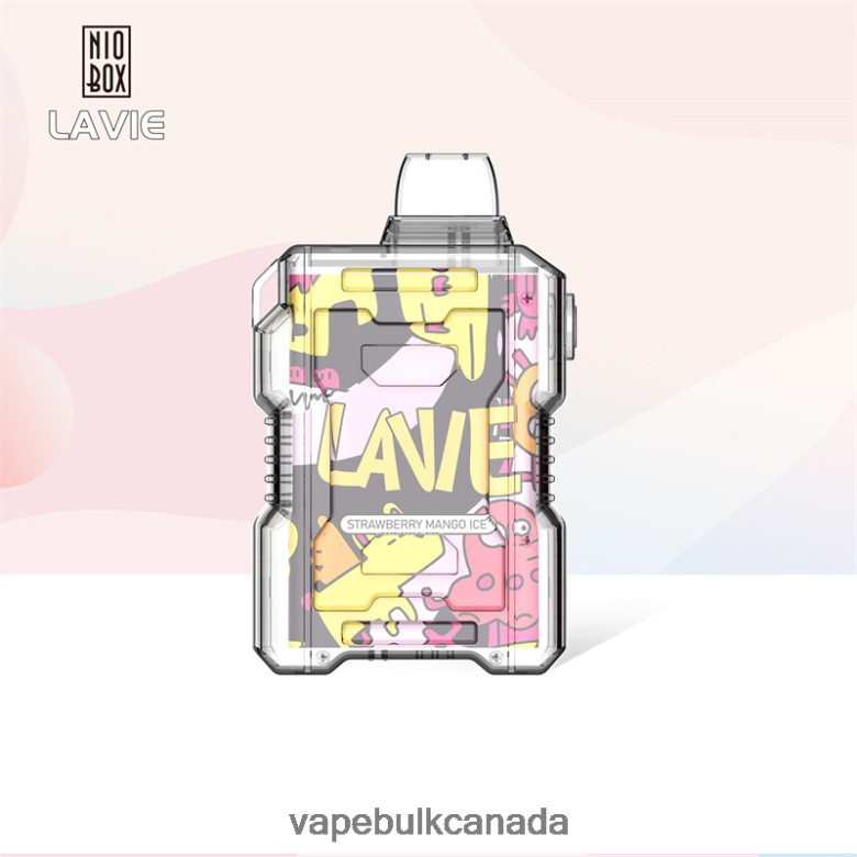 E Cig Wholesale - LAVIE NIO BOX 9000 Puffs BTD02L190 Strawberry Mango Ice