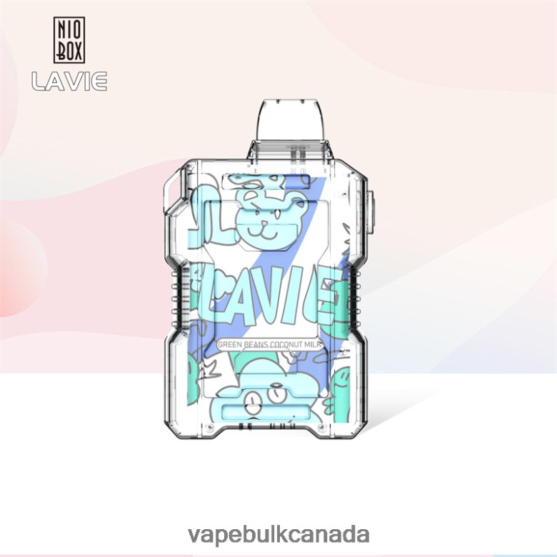 Vape Wholesale - LAVIE NIO BOX 9000 Puffs BTD02L188 Green Beans Coconut Milk