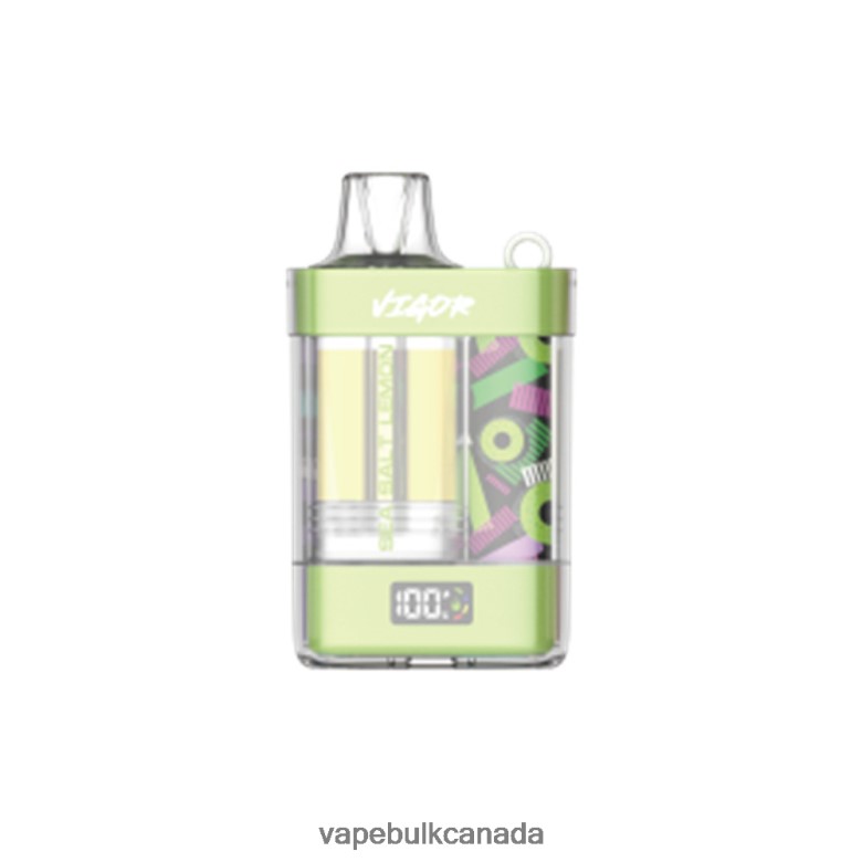 Vape Wholesale Near Me - LAVIE VIGOR 15000 Puffs BTD02L7 Sea Salt Lemon