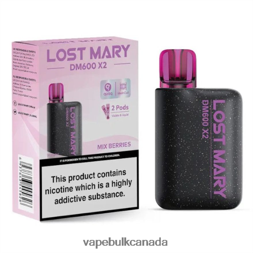 466BLN476 Mix Berries - Vape Juice Wholesale Canada LOST MARY DM600 X2