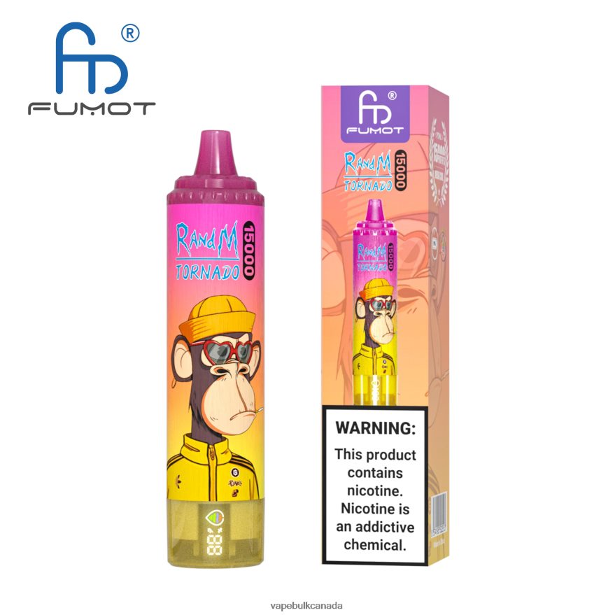 466BLN3 Disposable - Vape Bulk Canada RandM Tornado 15000 5%