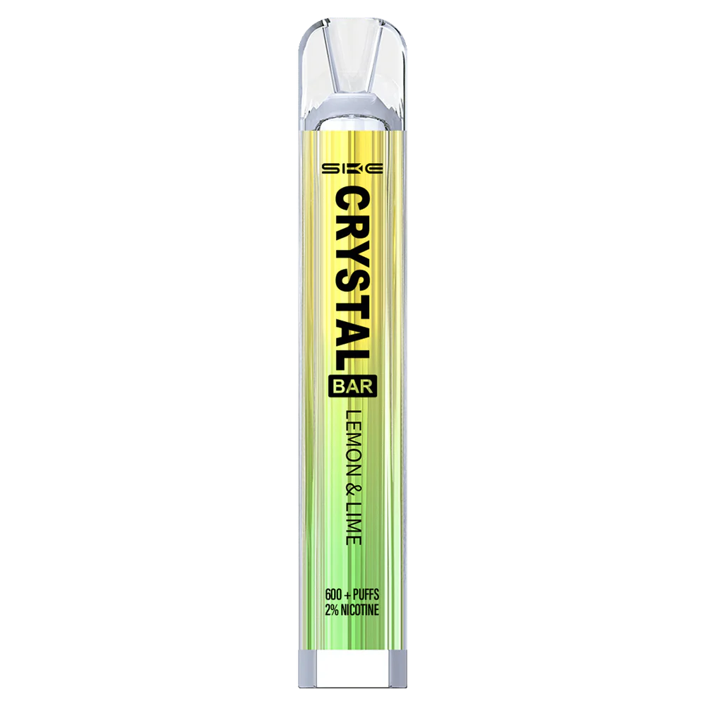 466BLN262 Lemon & Lime - Vape Wholesale Canada SKE Crystal Bar Disposable Vape 600 Puffs