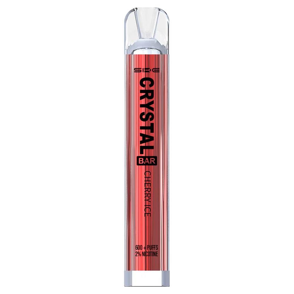 466BLN269 Cherry Ice - Vape Wholesale Supplier Canada SKE Crystal Bar Disposable Vape 600 Puffs