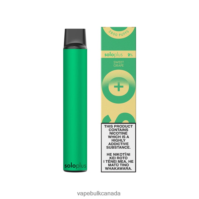 E Cig Wholesale - Solo Plus Disposable Vape Paradise Collection Sweet Grape 8N82J840