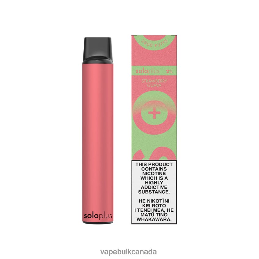 Vape Wholesale Near Me - Solo Plus Disposable Vape Paradise Collection Strawberry Guava 8N82J837