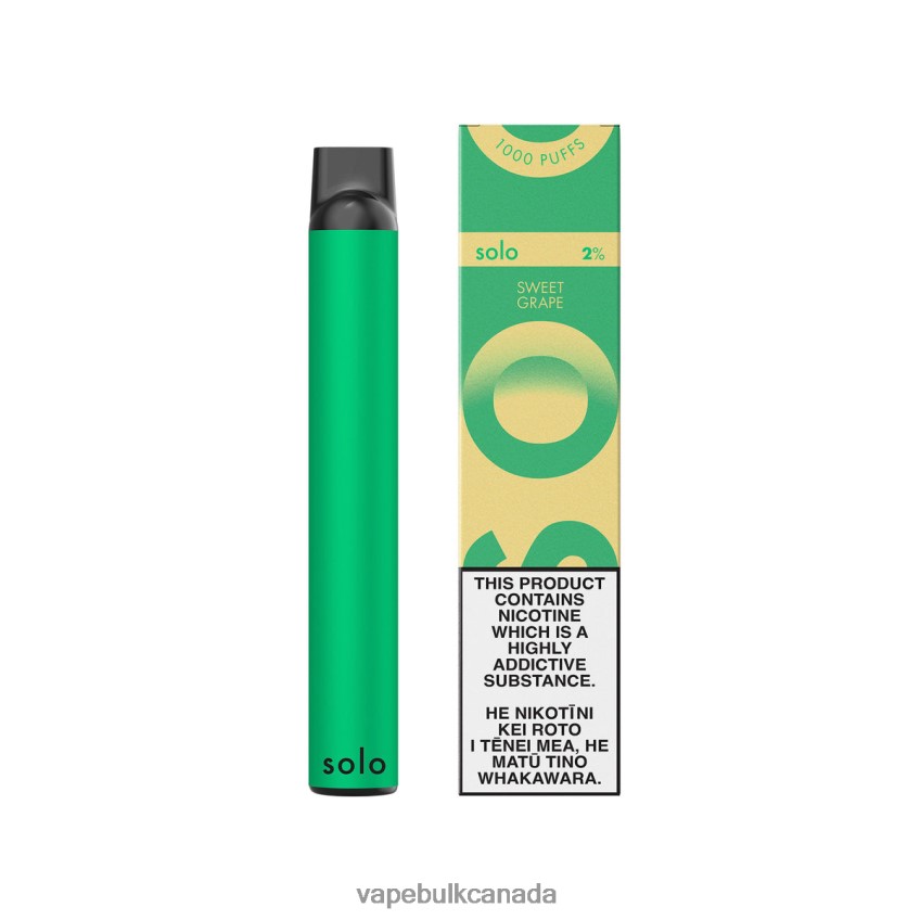 E Cig Wholesale - Solo Disposable Vape Paradise Collection Sweet Grape 8N82J820