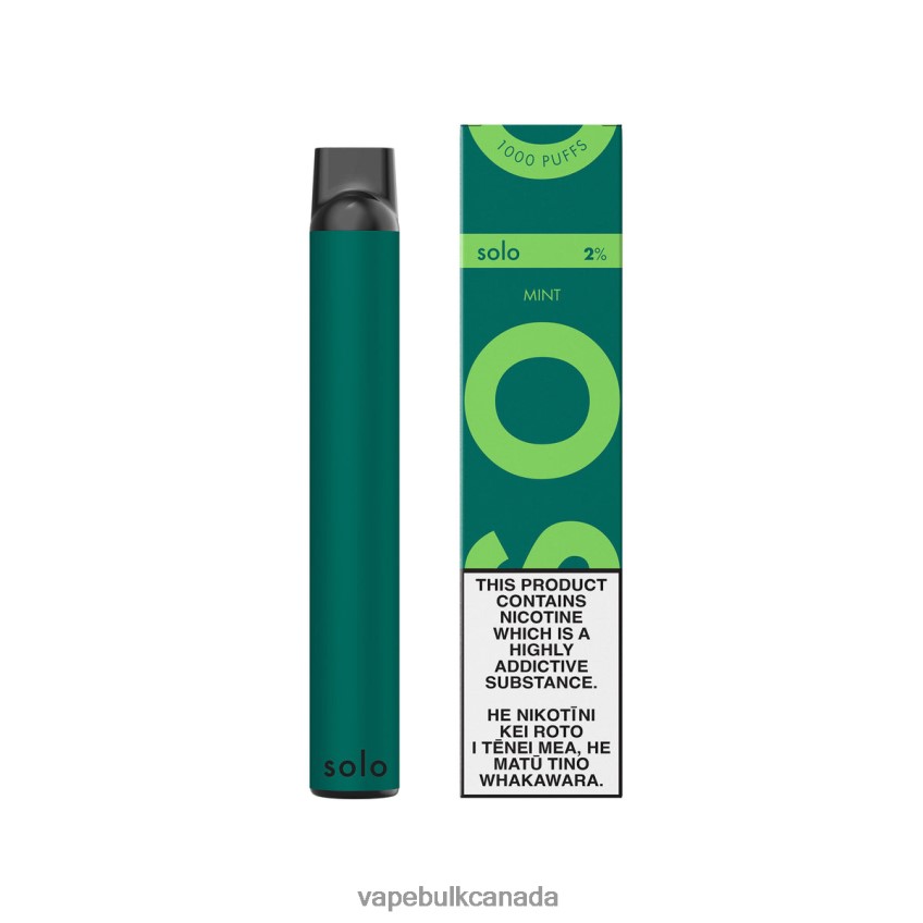 E Cigarette Wholesale - Solo Disposable Vape Mint 8N82J81