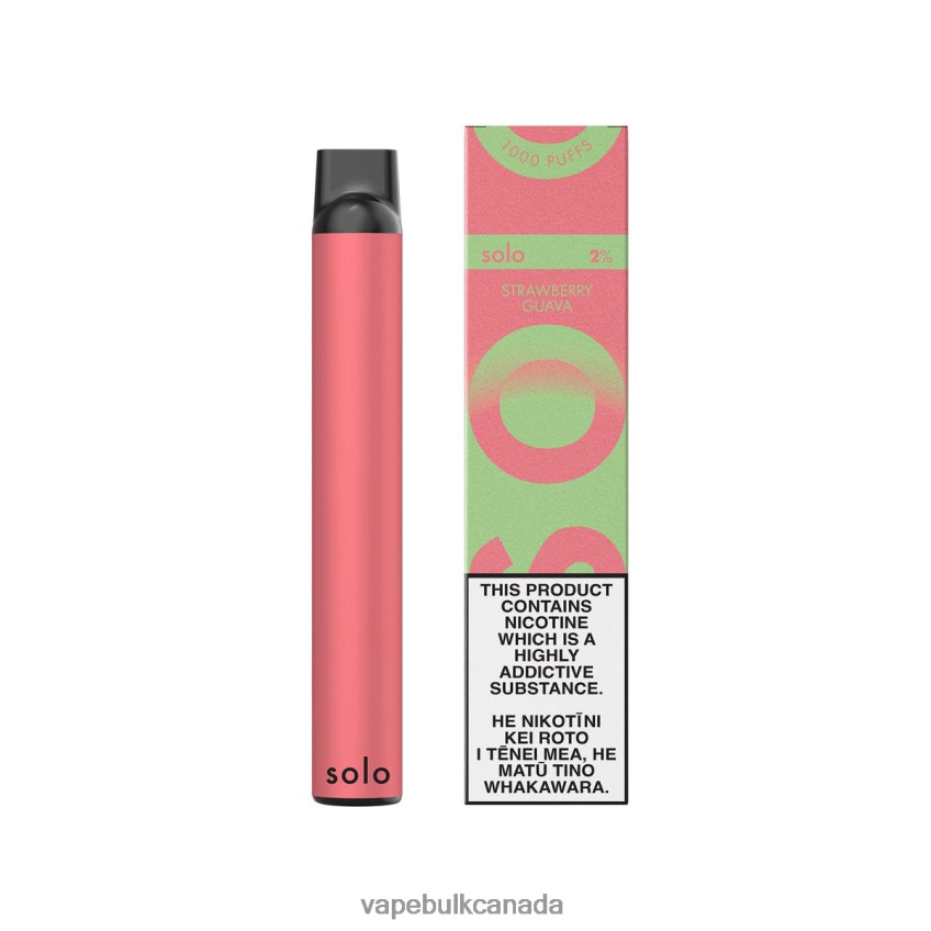 E Cigarette Wholesale - Solo Disposable Vape Paradise Collection Strawberry Guava 8N82J821
