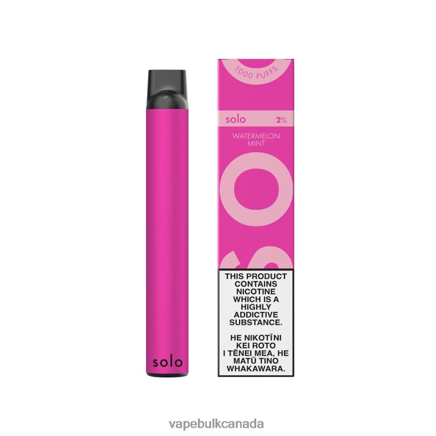 Vape Wholesale Canada - Solo Disposable Vape Watermelon Mint 8N82J82