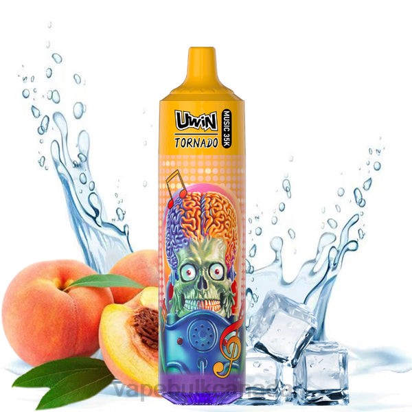 E Cigarette Wholesale - UWIN CRYSTAL 35K DISPOSABLE VAPE Summer Peach Ice 28N231
