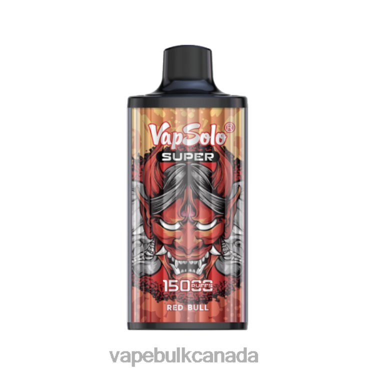 Vape Wholesale Distributor Canada - Vapsolo SUPER Disposable Vape Red Bull P60ZF114