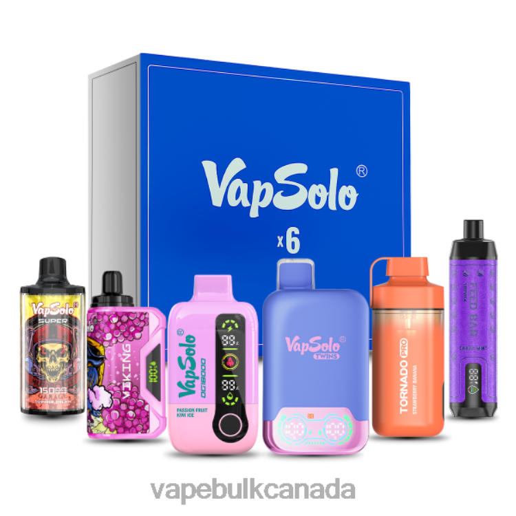 Vape Wholesale Supplier Canada - Vapsolo Surprise Box Set Random Flavors P60ZF119