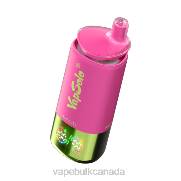 Vape Wholesale Supplier Canada - VapSolo Triple 30000 Puffs 86ZP9 Watermelon Ice & Red Bull & Strawberry Kiwi