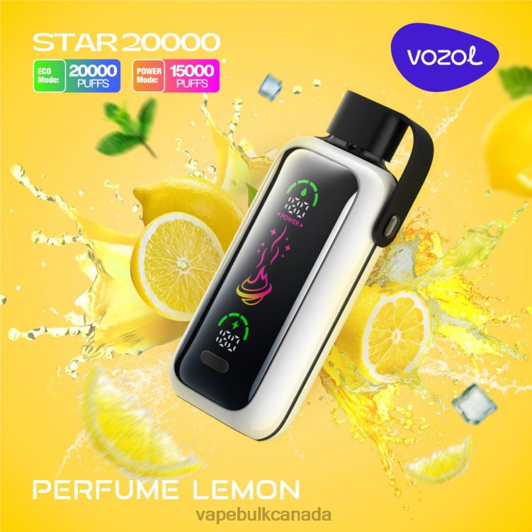 Vape Wholesale Near Me- VOZOL STAR 20000 BZ64417 PERFUME LEMON