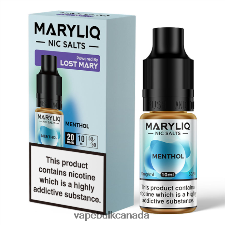 466BLN449 Menthol - Vape Wholesale Supplier Canada LOST MARY MARYLIQ Nic Salts - 10ml - 20mg