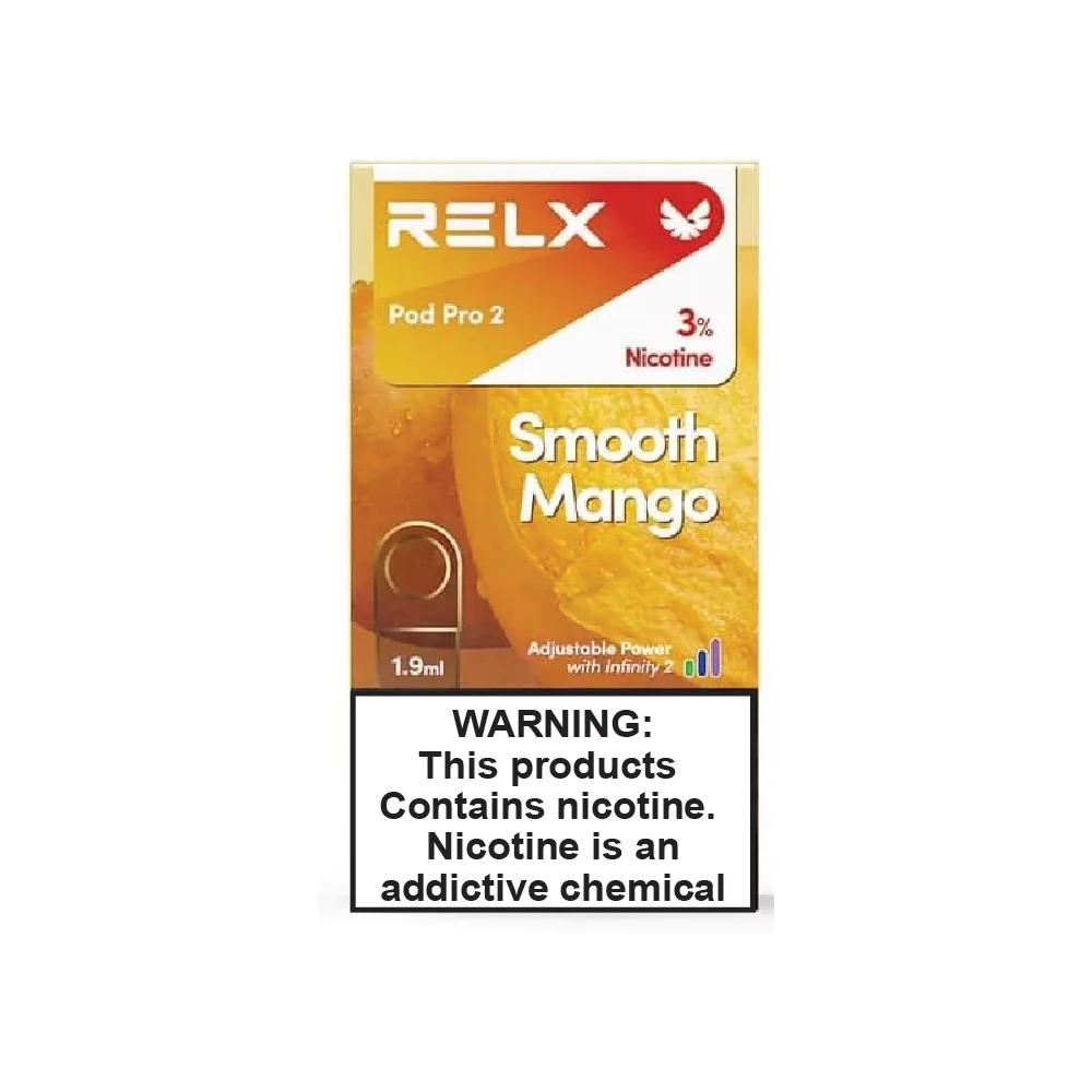 466BLN239 Smooth Mango - Vape Wholesale Supplier Canada RELX Pod Pro 2