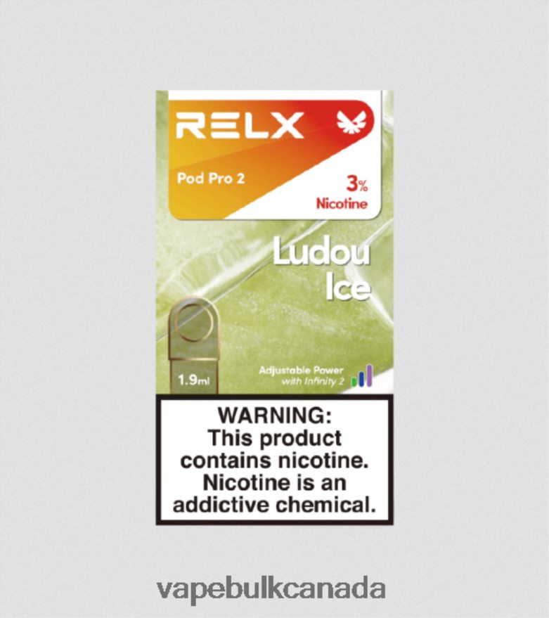 466BLN257 Ludou Ice - Allo Vape Wholesale Canada RELX Pod Pro 2