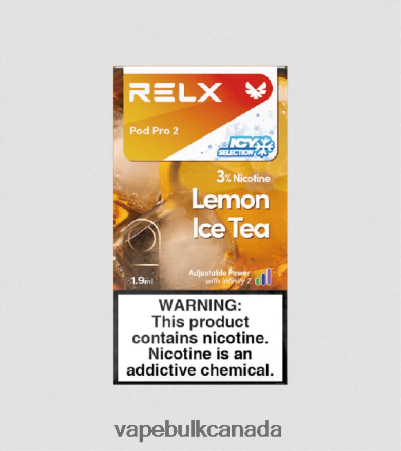 466BLN259 Lemon Ice Tea - Vape Wholesale Supplier Canada RELX Pod Pro 2