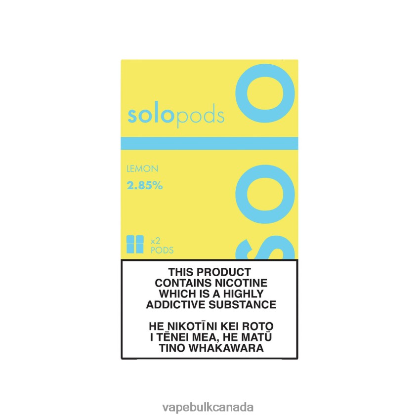 Disposable Vape Wholesale Canada - Solo Replacement Pod 2-Pack Lemon 8N82J855