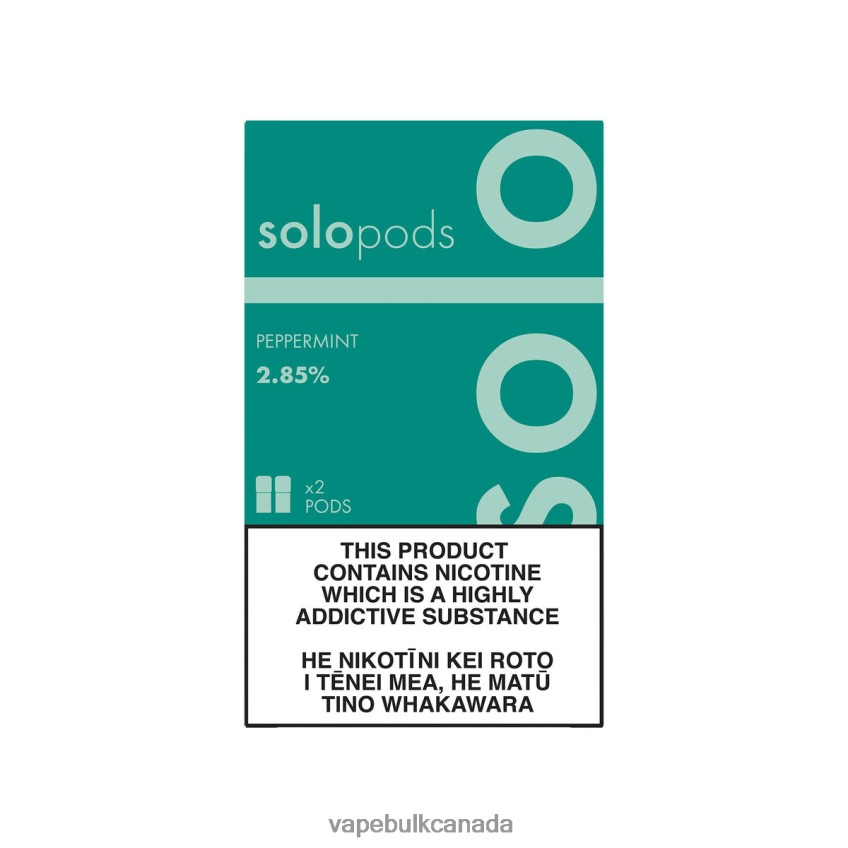 Vape Bulk Canada - Solo Replacement Pod 2-Pack Peppermint 8N82J863