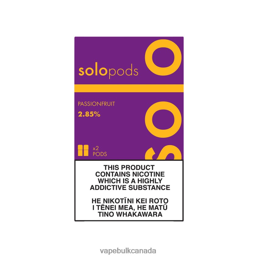 Vape Juice Wholesale Canada - Solo Replacement Pod 2-Pack Passionfruit 8N82J856