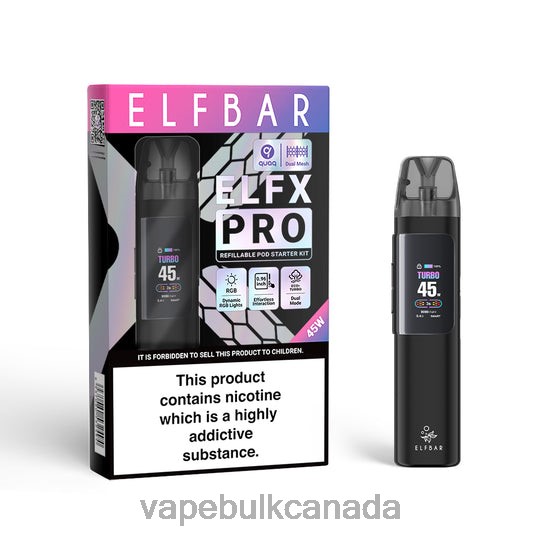 Vape Juice Wholesale Canada - ELFBAR ELFX Pro Open Pod Device Blue 6P6DF6