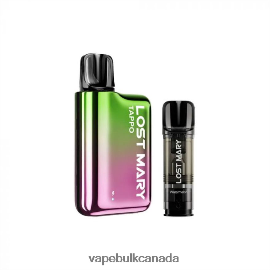 466BLN437 Green Pink X Watermelon - Allo Vape Wholesale Canada LOST MARY Tappo Pod Vape Kit